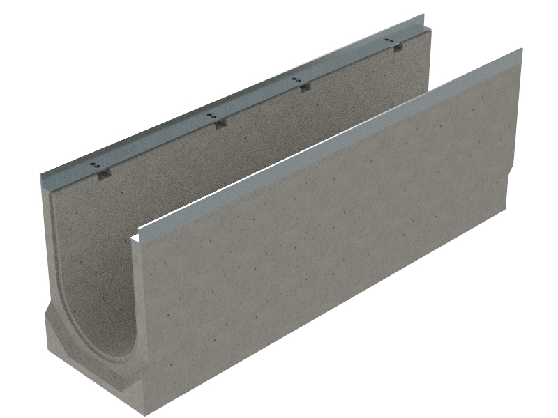 Лоток водоотводный SteePro M DN200 H360, кл. Е600